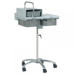 Adjustable Height Supply Cart